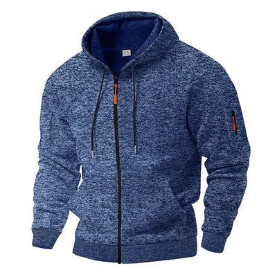 Darevik Men's Fleece Hoodie | Lightweight Comfort, Casual Outdoor 0