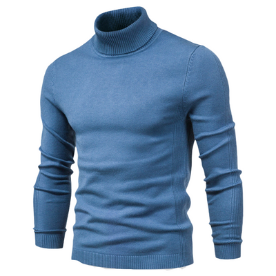 Ethan Men's Turtleneck Sweater | Ultra-Soft Viscose, Relaxed Fit 0