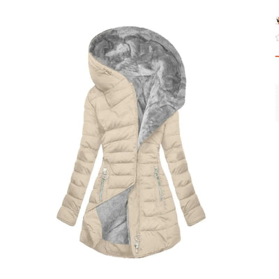 Gina Women's Quilted Fleece Jacket | Soft Polyester, Casual 0