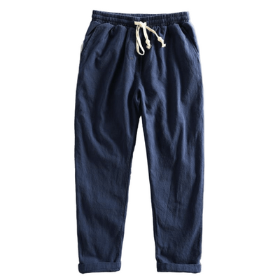 Jude Men's Relaxed Fit Pants | Lightweight Viscose Fabric 0