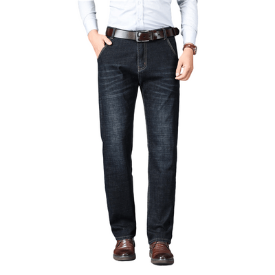Ruben Men's Quilted Jeans | Wool Lined for Winter Comfort 0