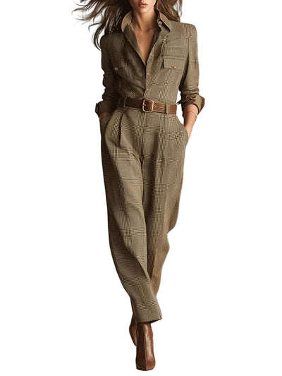 Seraphiel Women's Jumpsuit | Tailored Elegance, Ankle-Length 0