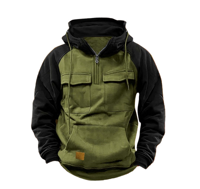 Wander Multifunctional Winter Hoodie | Color-Block Design 0